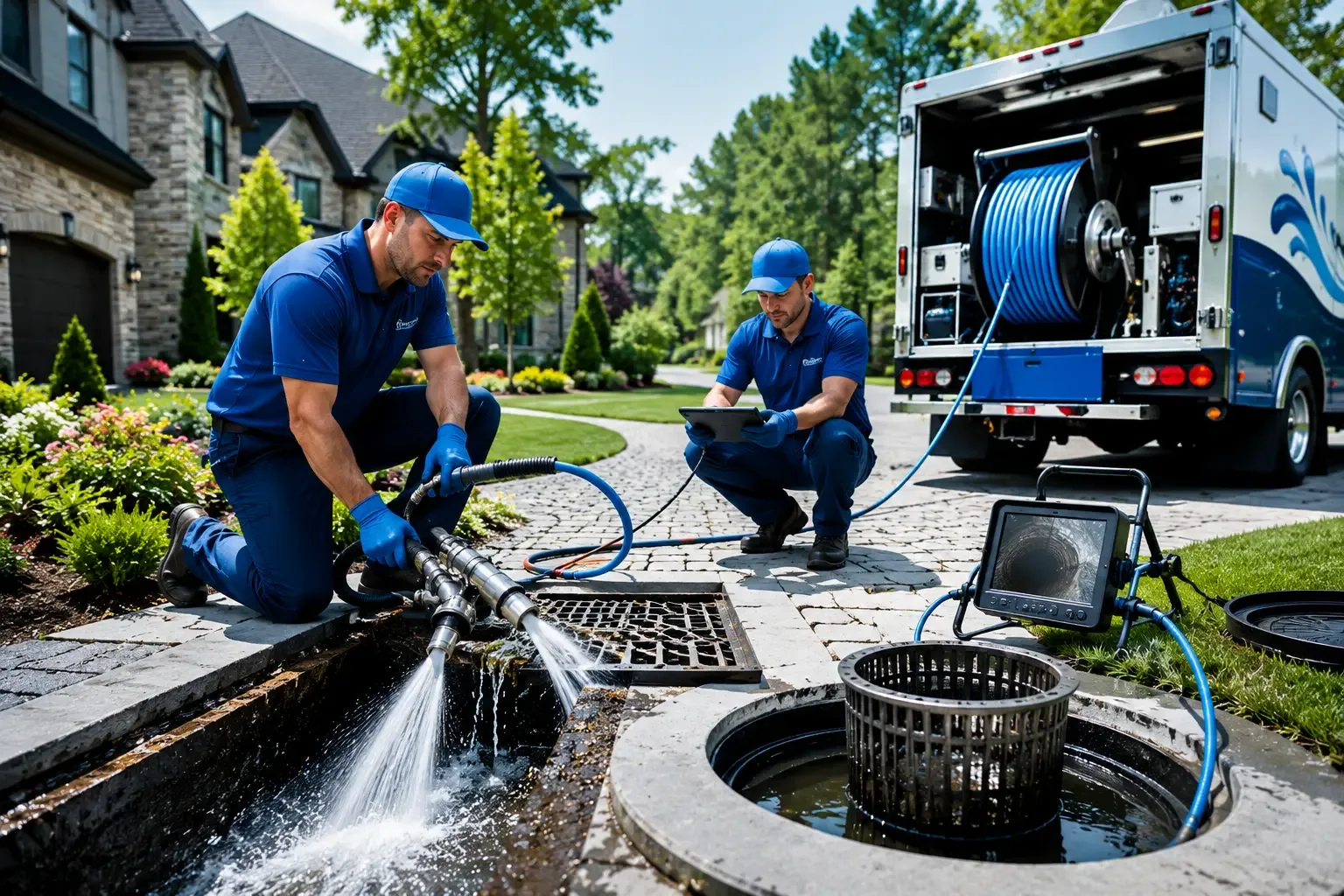 Local outdoor drain cleaning professionals in Flag Pond, TN